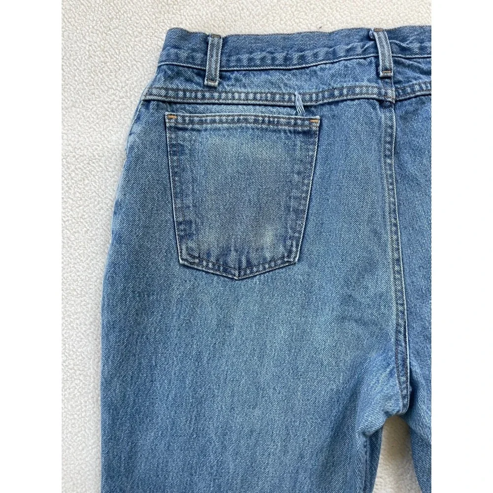 Vintage Made In USA Blue Sky Denim Co Mens 36x32 (33x30) Jeans 100% Cotton Rigid